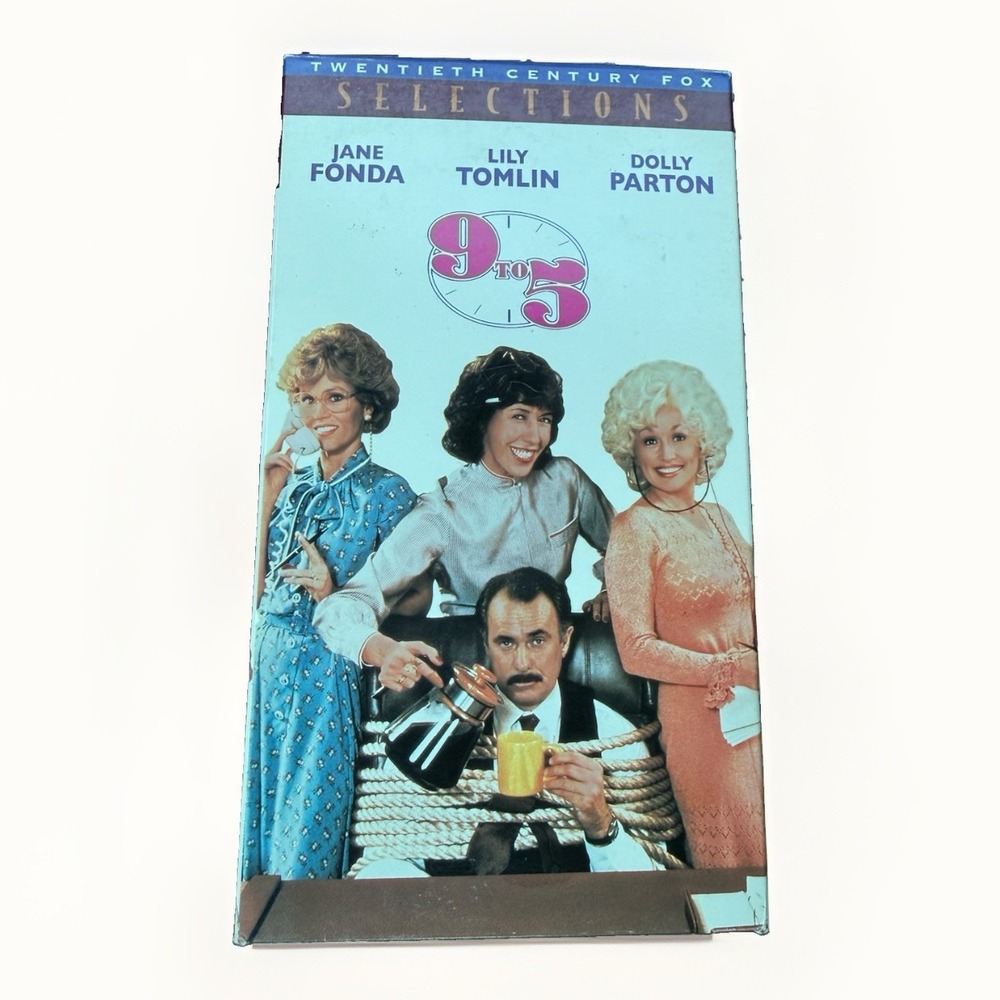 9 to 5 VHS Dolly Parton Film Debut Jane Fonda Lily Tomlin Vintage Tribute 1995